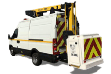 Van Hire Gatwick Airport - 12.5M Cherry Picker 3.5T - Van hire Gatwick airport