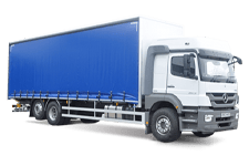 Van Hire Gatwick Airport - 26 Tonne Curtain Side Truck - Truck hire Gatwick airport