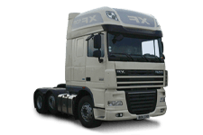 Van Hire Gatwick Airport - 44 Tonne Sleeper Truck - Truck hire Gatwick airport