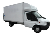 Van Hire Gatwick Airport - Ford Luton 3.5 ton Tail Box Lift Truck - Truck hire Gatwick airport